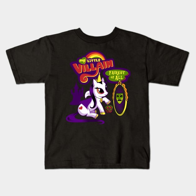 My Little Villain: Fairest of All Kids T-Shirt by SwanStarDesigns